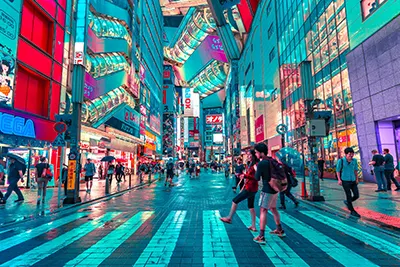Tokyo, Japan’s ultra-modern capital full of culture and innovation.